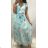 Women's Long Flower Dress (UNI S-L) ITALIAN FASHION IM2206371IM9