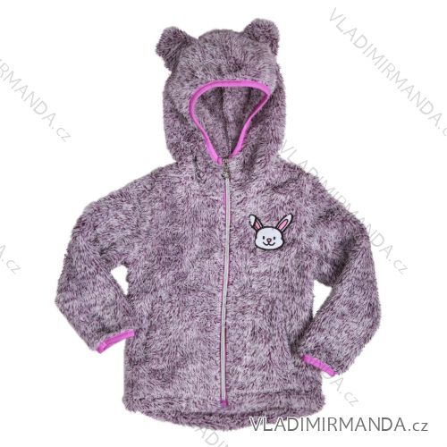 Sweatshirt outdoor spring baby girl (92-122) WOLF B2821