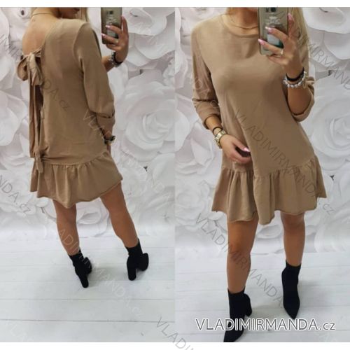 Blouse long sleeve with ruffles women (UNI S / L) ITALIAN FASHION IMK20159