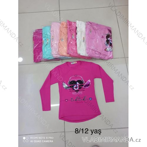 T-shirt short sleeve children´s girl (8-12 years) TURKISH PRODUCTION TVB20011