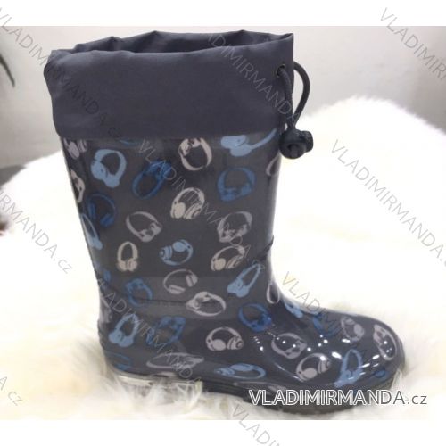 Rubber boots insulated children boys (30-35) KOKA KOD04