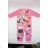 PYZAMO long warm polar fleece minnie mouse baby girl (98-128) SETINO MIN-G-PYJAMAS-460