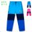 Trousers with padded padding for children youth girls and boys (116-146) KUGO D918