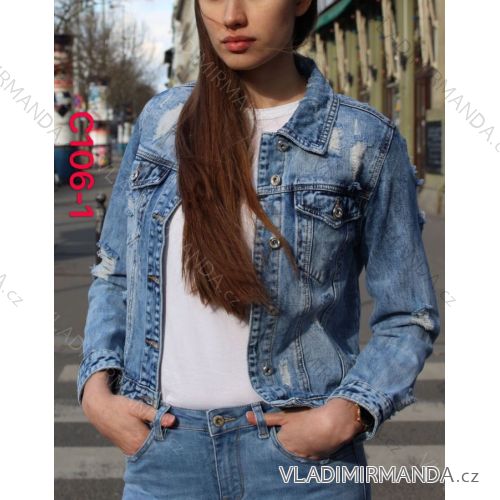 Women's denim jacket short (s-2xl) MA520002