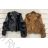 Jacket winter jacket with hood and fur women oversized (46-54) POLISH FASHION BLI19YP-18057-12