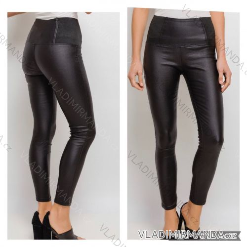 Leggings pants leatherette with zip (xs-m) Italian Fashion LML20003