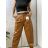 Elegant leatherette pants long women's (UNI S-M) ITALIAN FASHION IMM20130