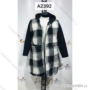 Blouse long sleeve with ruffles women (UNI S / L) ITALIAN FASHION IMK20159