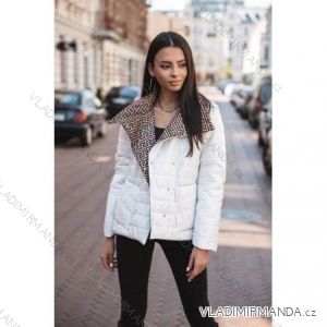 Jacket winter jacket with hood and fur women oversized (46-54) POLISH FASHION BLI19YP-18057-12