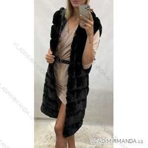 Women's fur vest (ONE SIZE) TURKISH FASHION TM11919310