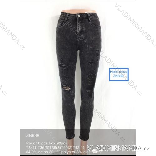 Jeans pants women (34-42) HELLO MISS MA620ZB638