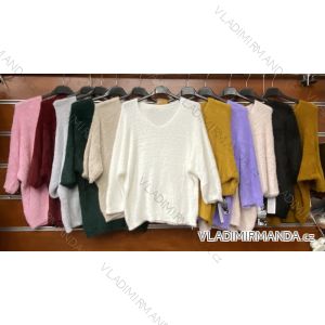 Blouse long sleeve with ruffles women (UNI S / L) ITALIAN FASHION IMK20159