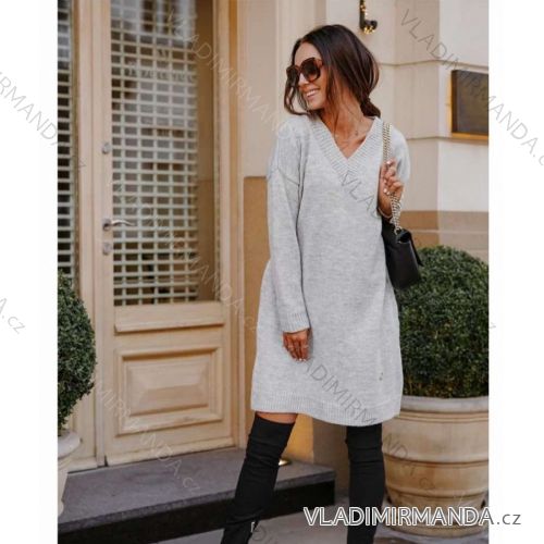 Casual Short Sleeve Dress (UNI S-L) ITALIAN FASHION IMD20328