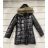 Jacket winter jacket with hood and fur women oversized (46-54) POLISH FASHION BLI19YP-18057-12