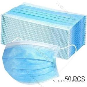 Protective face mask with a thick contact insole against 3 layers unisex viruses (one size) MADE IN CHINA ROUSKA5BLUE50