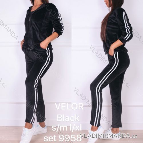 Set of long sweatpants and long sleeve sweatshirt for women (UNI S / XL) TURKISH FASHION TMWL209958