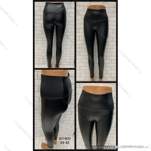 Leggings pants leatherette with zip (34-42) JEANS JWA20026