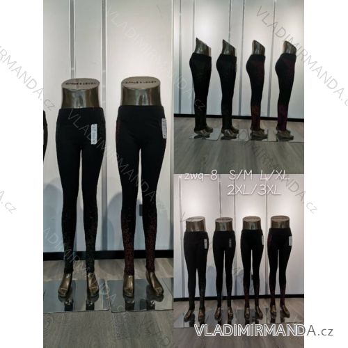 Women's long leggings (m / l-xl / 2xl) ELEVEK DH989-7