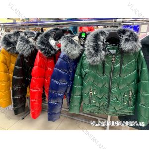 Winter jacket jacket with ladies' fur (s-xxl) S-WEST FASHION B1032-30