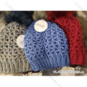 Women's warm winter fleece hat (ONE SIZE) WROBI POLAND PV919036