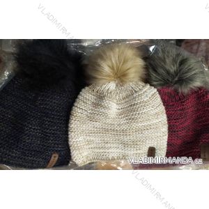 Women's warm winter fleece hat (ONE SIZE) WROBI POLAND PV919036