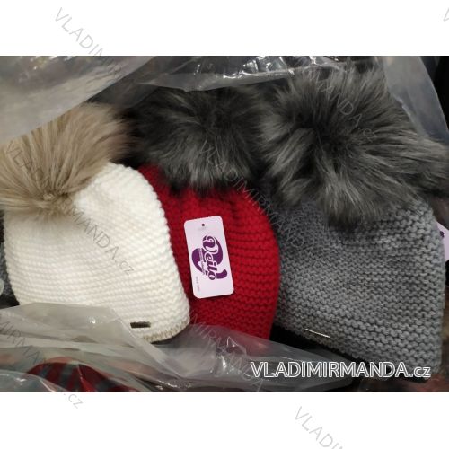 Women's winter fleece hat (ONE SIZE) VEILO POLAND PV919033