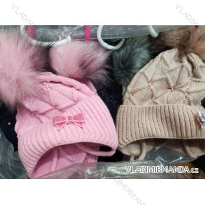 Girls' winter warm cap (2-5 years) POLAND PRODUCTION PV919012