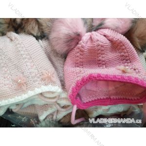 Girls' winter warm cap (2-5 years) POLAND PRODUCTION PV919012