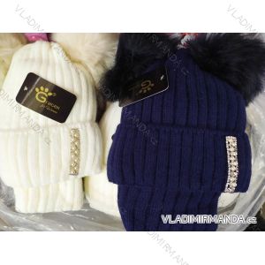 Girls' winter warm cap (2-5 years) POLAND PRODUCTION PV919012