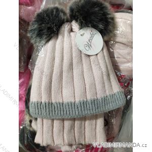 Girls' winter warm cap (2-5 years) POLAND PRODUCTION PV919012