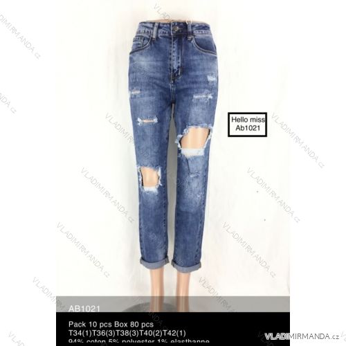 Jeans pants women (xs-xl) HELLO MISS MA520L3062-3