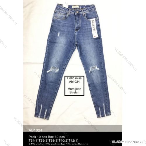 Jeans pants women (xs-xl) HELLO MISS MA520L3062-3