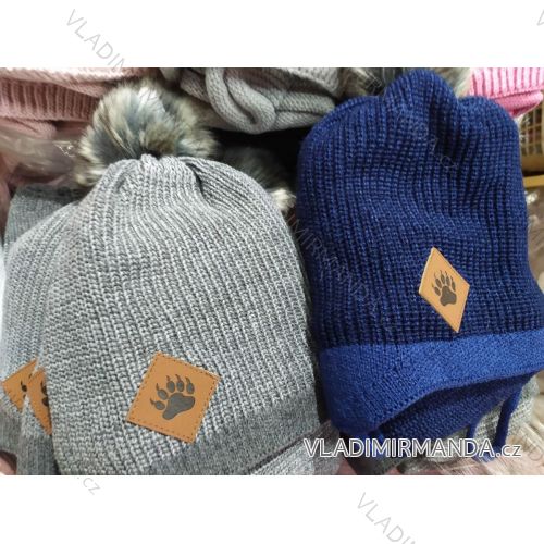 Girls' winter warm cap (2-5 years) POLAND PRODUCTION PV919012