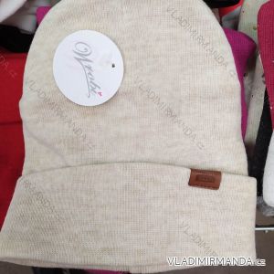 Women's cap with stones (uni) WOOLK POLAND PV417027