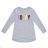 T-shirt long sleeve children's girls (98-128) Kugo WL9363