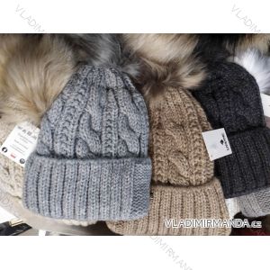 Women's warm winter fleece hat (ONE SIZE) WROBI POLAND PV919036