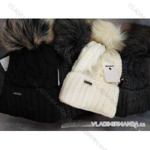 Women's warm winter fleece hat (ONE SIZE) WROBI POLAND PV919036