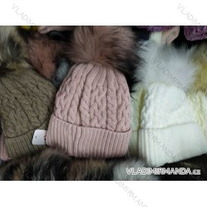 Women's warm winter fleece hat (ONE SIZE) WROBI POLAND PV919036