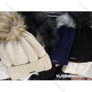 Women's warm winter fleece hat (ONE SIZE) WROBI POLAND PV919036