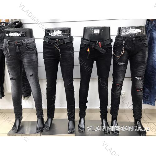 Leggings pants leatherette with zip (34-42) JEANS JWA20048