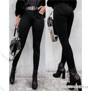 Leggings pants leatherette with zip (34-42) JEANS JWA20048