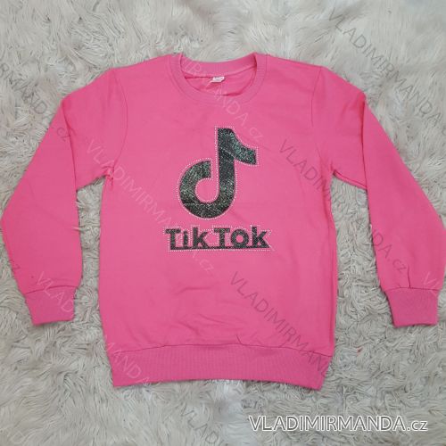 Sweatshirt long sleeve warm children adolescent girls (128-158) TUZZY TURKISH FASHION TM219166