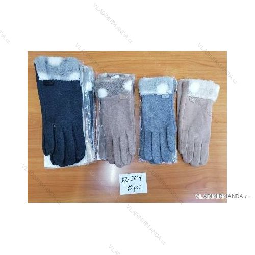 Winter gloves women (ONE SIZE) DELFIN DEL20DR-202