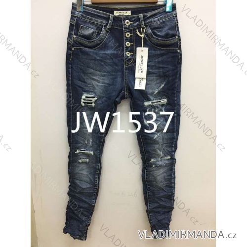 Jeans jeans long women (XS-XL) JEWELLY LEXXURY LEX20C2564