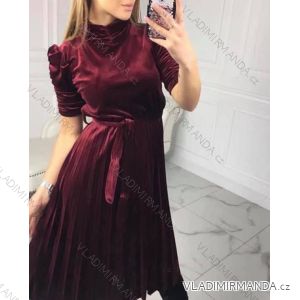 Summer long sleeve flowered women's dress (UNI S / L) ITALIAN FASHION IMK20150