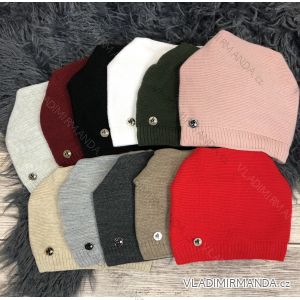 Women's warm winter fleece hat (ONE SIZE) WROBI POLAND PV919036