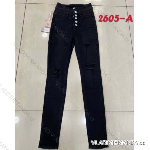 Leggings pants leatherette with zip (34-42) JEANS JWA20048