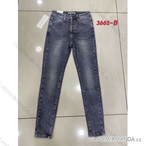 Leggings pants leatherette with zip (34-42) JEANS JWA20048