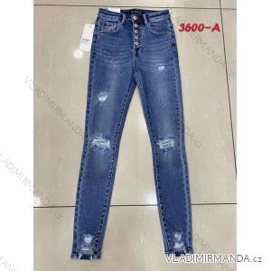 Leggings pants leatherette with zip (34-42) JEANS JWA20048