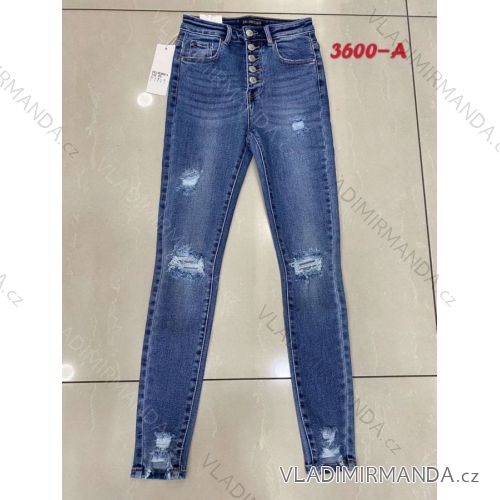 Leggings pants leatherette with zip (34-42) JEANS JWA20048